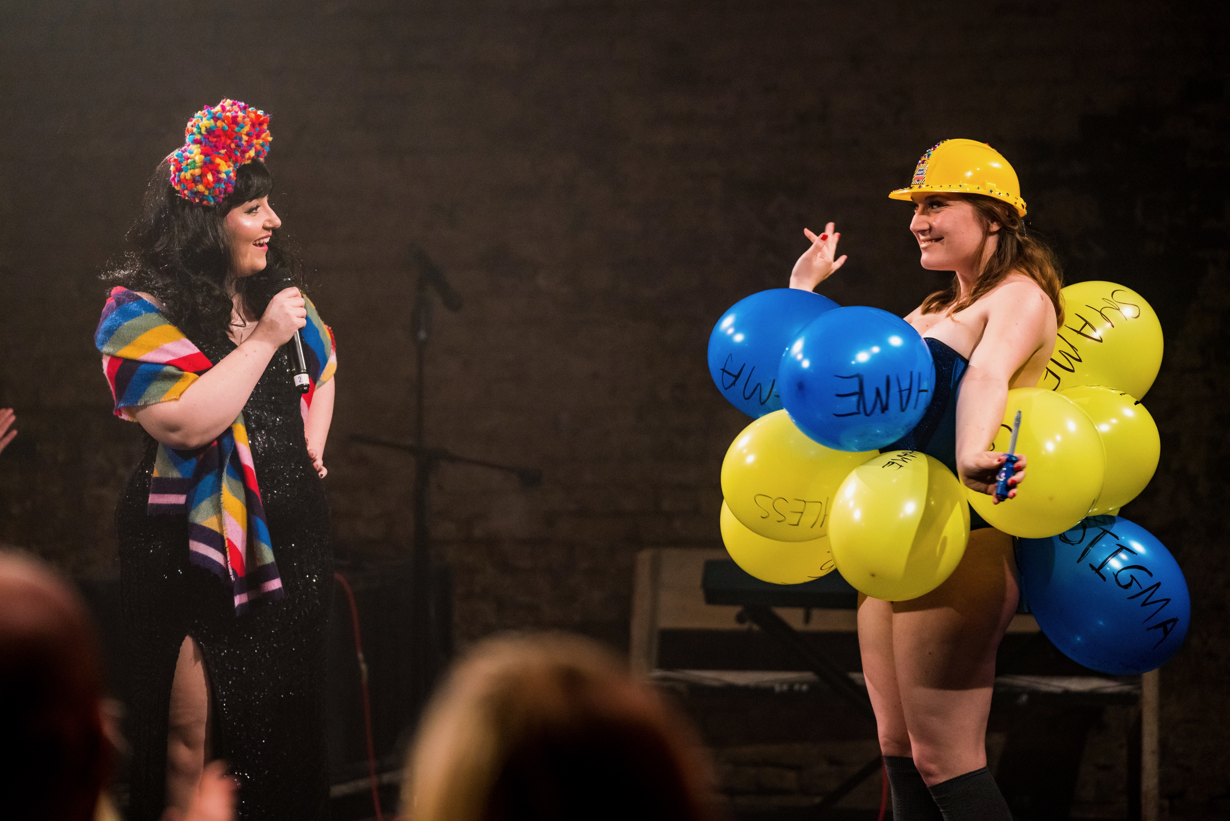 Ferrero Rochelle and Rosie Verbose, who are chatting about Time To Talk Day